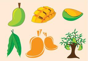 Mango árbol Vector