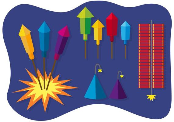 Fire Cracker Vector
