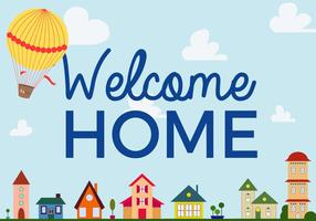 Free Welcome Home Vector