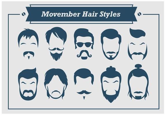 Movember Hair Styles Vector 108977 Vector Art at Vecteezy Movember Hair Styles Vector 108977 Vector Art at Vecteezy