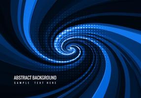 Free Blue Swirl Vector Background