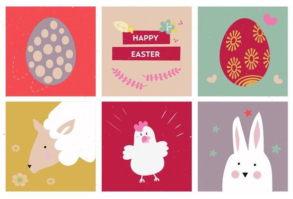 Easter Egg Vector Icons