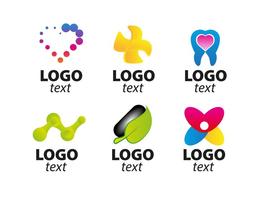 Medical Logos Templates Vector