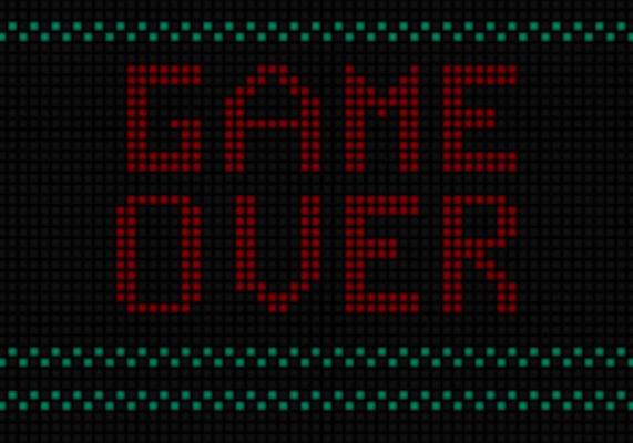 Game Over Free Vector  Background