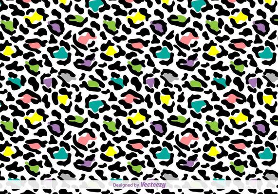 Vector Leopard Skin Background