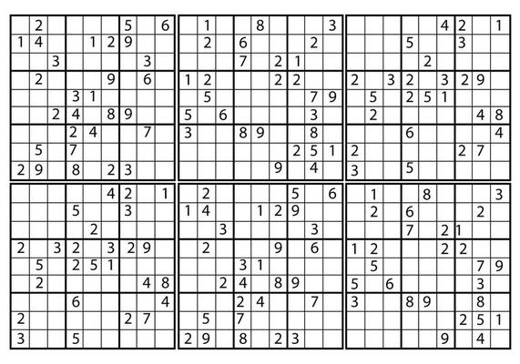 Free Sudoku Vector