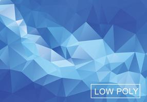 Blue Light Polygonal Mosaic Background vector