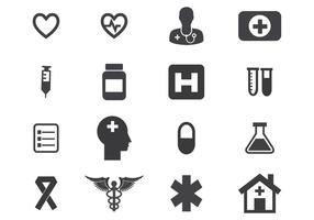 Free Medical Icon Set Vector