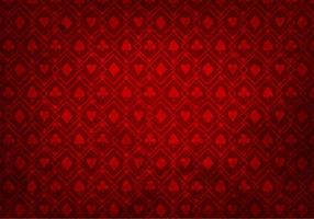 Vector Red Poker Background