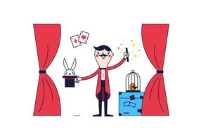 Free Magician Vector