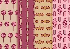 Vector Sweets and Candy Patterns