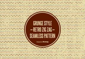 Grunge Style Zig Zag Pattern vector