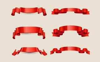 Free Red Ribbon Vector