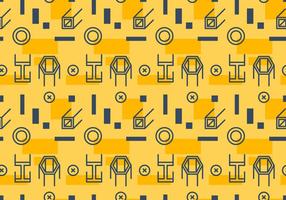 Free Steel Beam Vector Pattern	