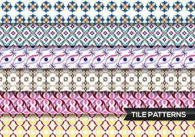 Tile Patterns Vector Free