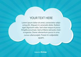 Text Cloud Illustration vector