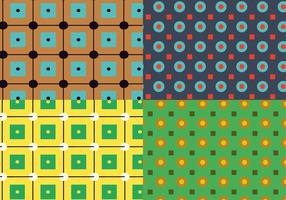 Square Circles Pattern vector