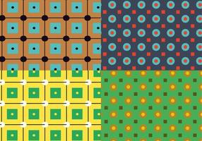 Square Circles Pattern vector