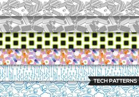 Technology Patterns Vector Free