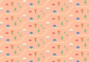 Nature Landscape Pattern vector