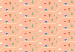 Nature Landscape Pattern vector