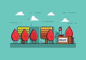 Free Blood Drive Vector