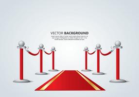 Velvet Rope Background vector