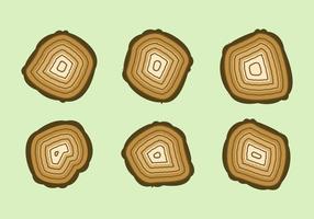 Free Tree Rings Vector Illustration 5