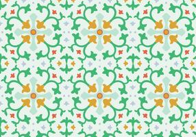 Floral Mosaic Vector Pattern