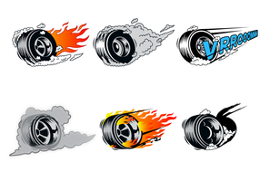 Free Burnout Vector