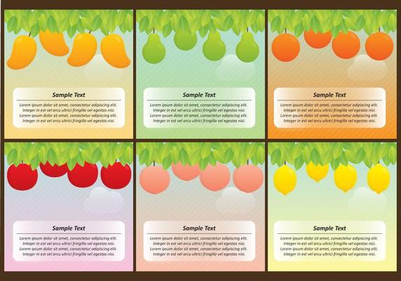 Fruit Tree Templates