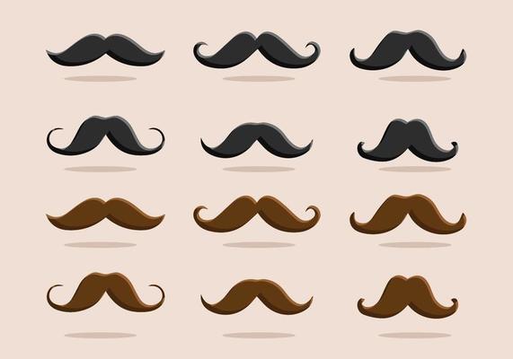 Free Mustache Vectors