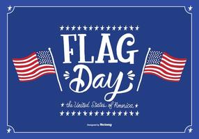 June Flag Day Vector Illustration