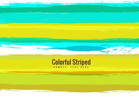 Vector Colorful Striped Free Background