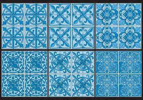 Azulejo Patterns vector