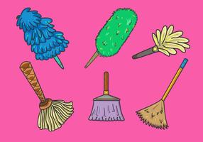 Various Feather Duster Vector