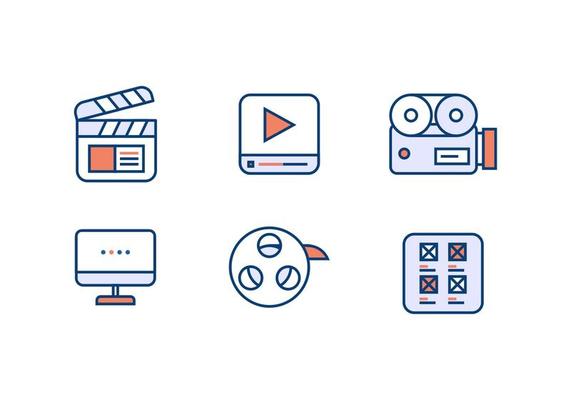 VIDEO EDITING VECTOR