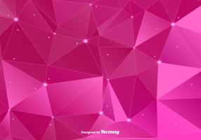 Pink Polygonal Vector Background