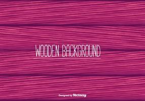 Pink Wooden Background Vector