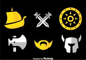 Barbarian Icons Vector