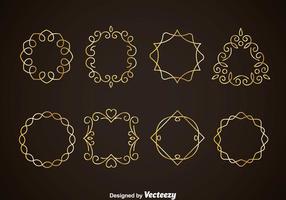 Logo Frame Design Template vector