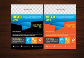 Vector Brochure Flyer design Layout template in A4 size