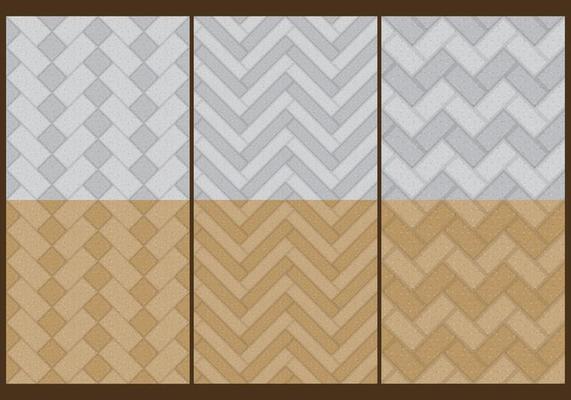 Stone Herringbone Patterns