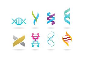 Double Helix Logos vector