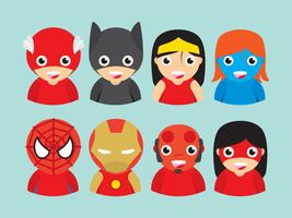 Superhero Kid Vectors 