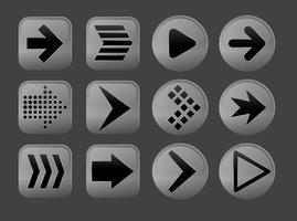 Arrows Buttons vector