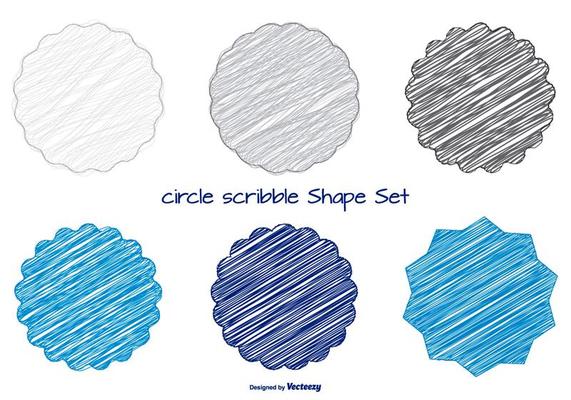 Fun Scribble Shapes Set