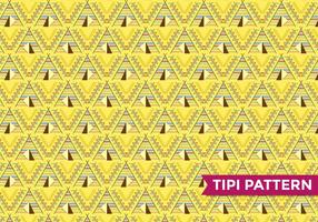 Tipi Indian Pattern Vector