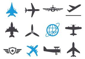 Vector Gratis Avion