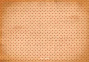 Old Shabby Heart Pattern Background vector